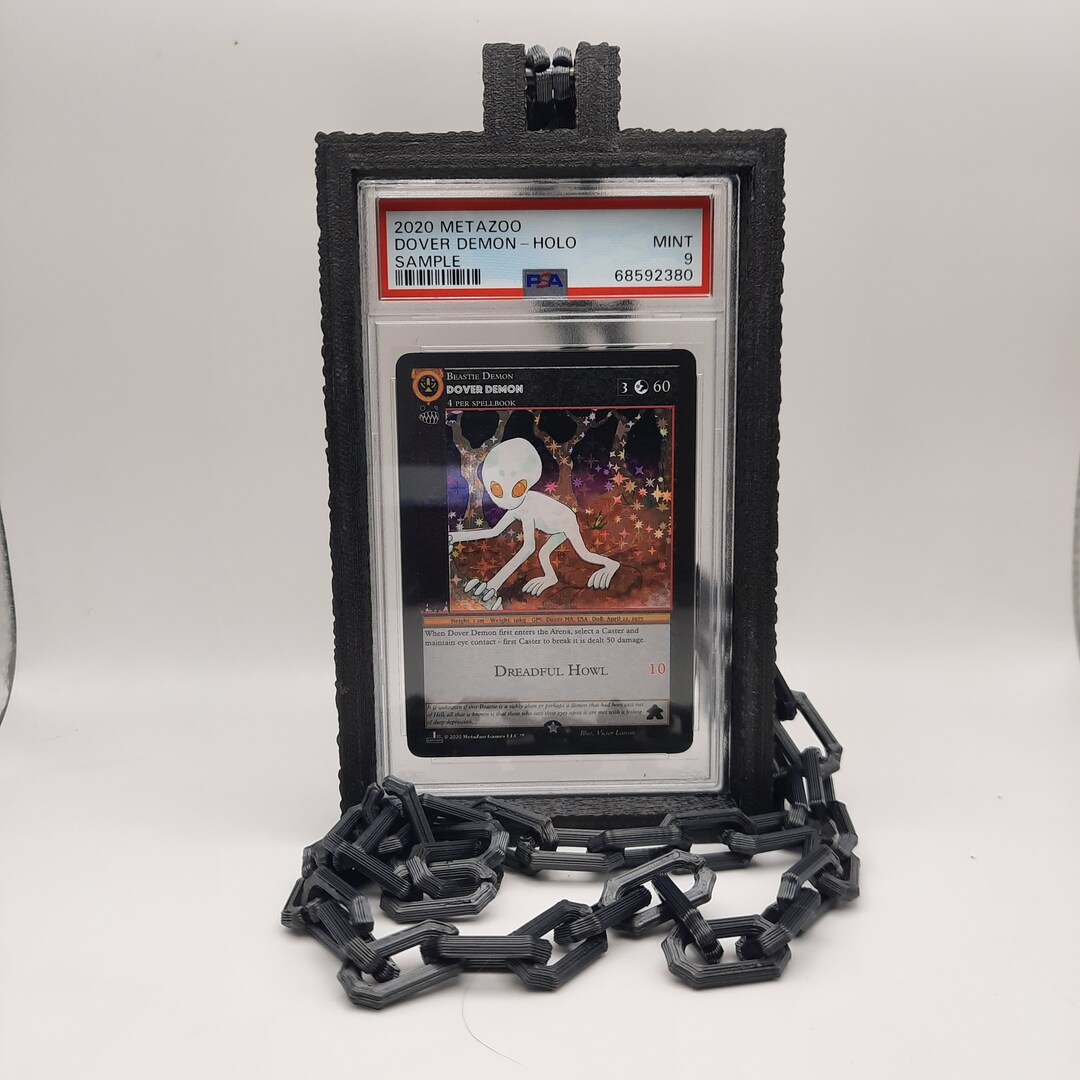3D PRINTED PSA CGC SLAB NECKLACE GRADED CARD NOT INCLUDED | MakerPlace by Michaels 3D PRINTED PSA CGC SLAB NECKLACE GRADED CARD NOT INCLUDED | MakerPlace by Michaels